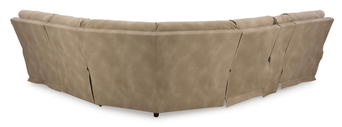 Next-Gen DuraPella 6-Piece Power Reclining Console Sectional
