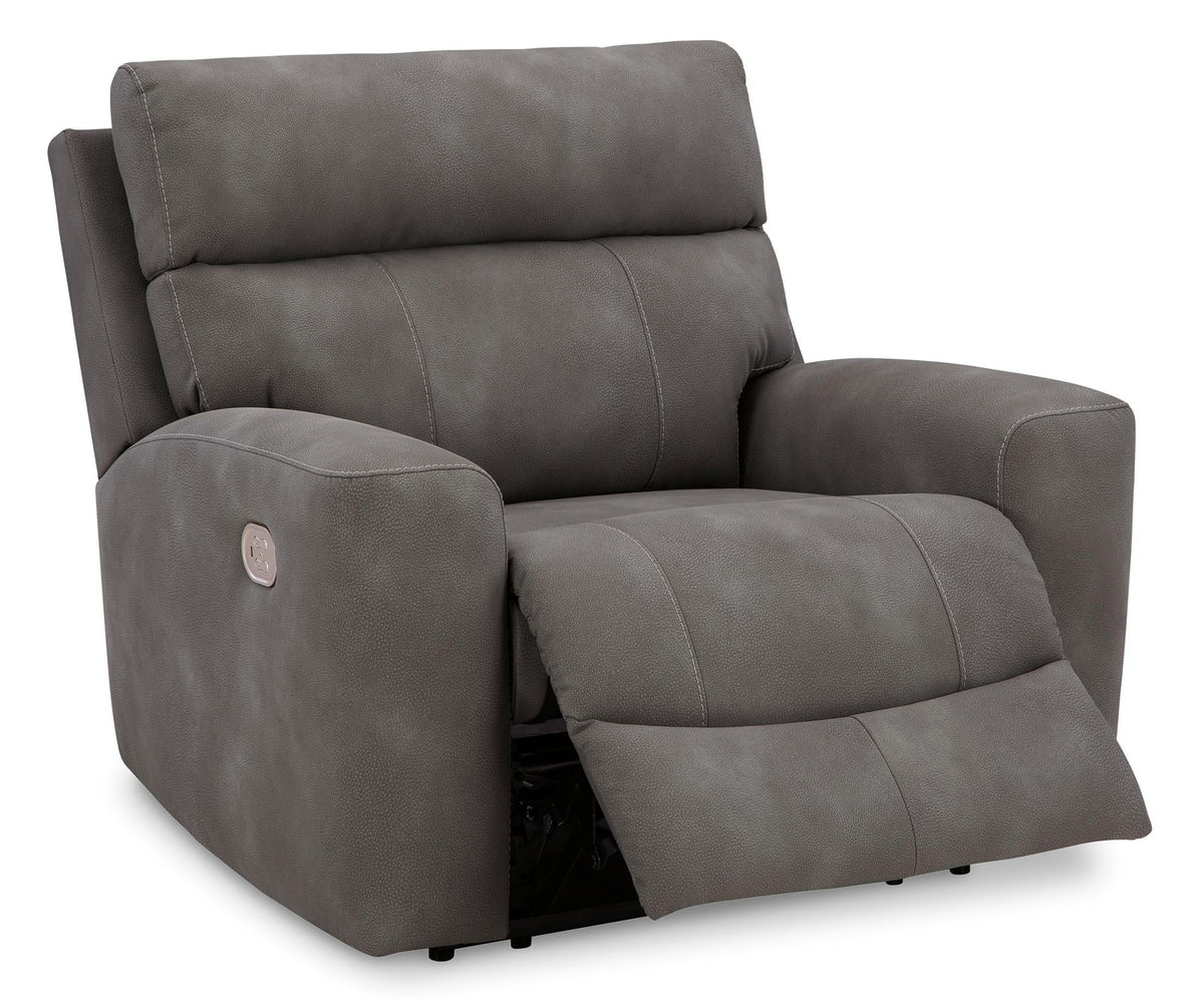 Ashley Next-Gen DuraPella Oversized Dual Power Performance Fabric Recliner