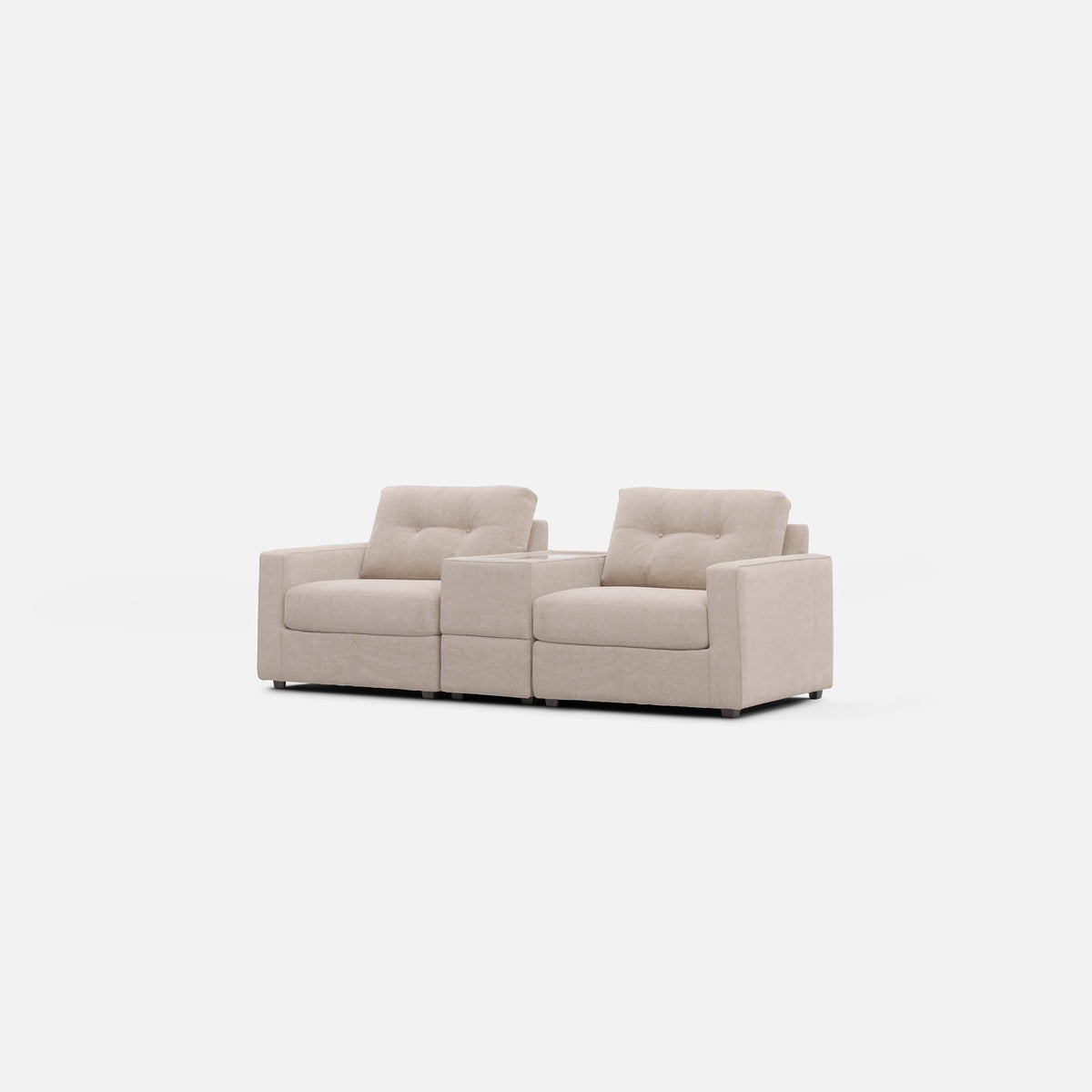 Modular One 3-Piece Console Loveseat