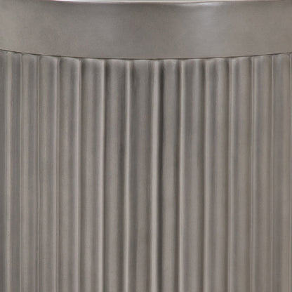 Wave Round Indoor/Outdoor End Table Stool