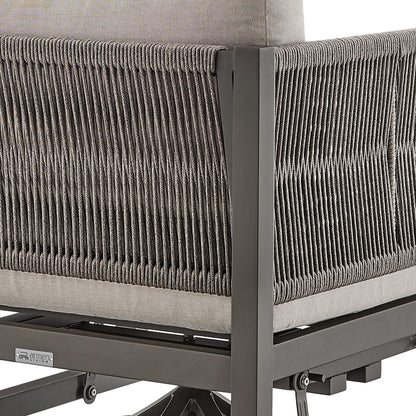 Cuffay Outdoor Patio Swivel Glider Lounge Chair