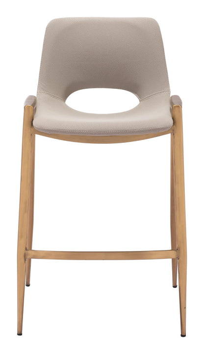 Desi Counter Stool (Set of 2) Beige