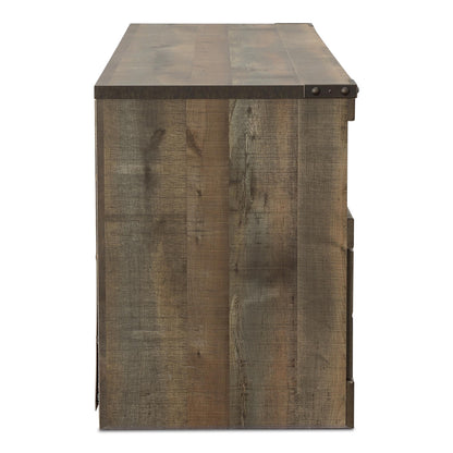 Trinell 63" TV Stand with Fireplace Option