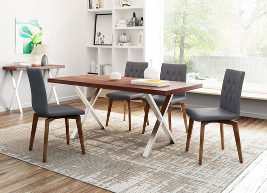 Orebro Dining Chair (Set of 2) Graphite - alternate view