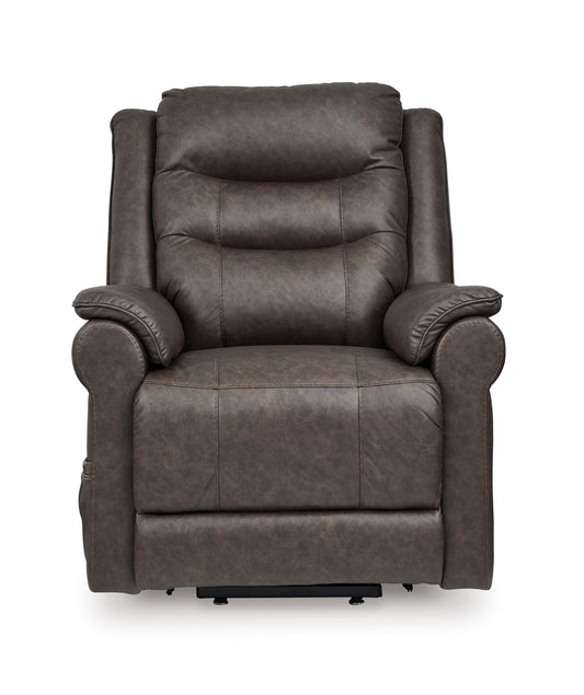 Oatman Power Lift Recliner Umber