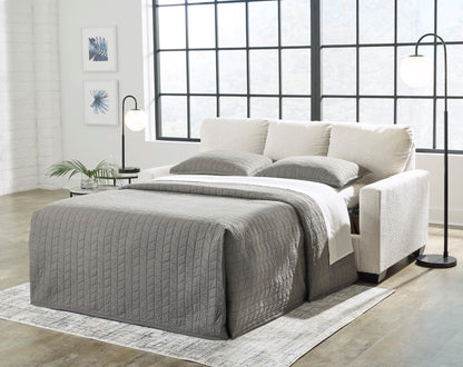 Rannis Full Sofa Sleeper Snow