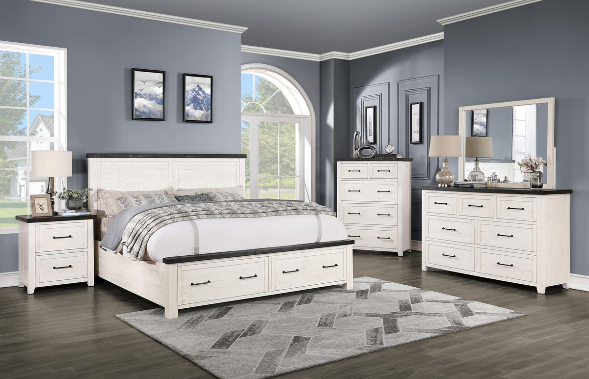 Manadal 5-piece Storage Bedroom Queen