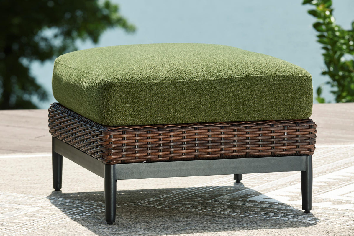 Ashley Horizon Hall Outdoor Patio Ottoman