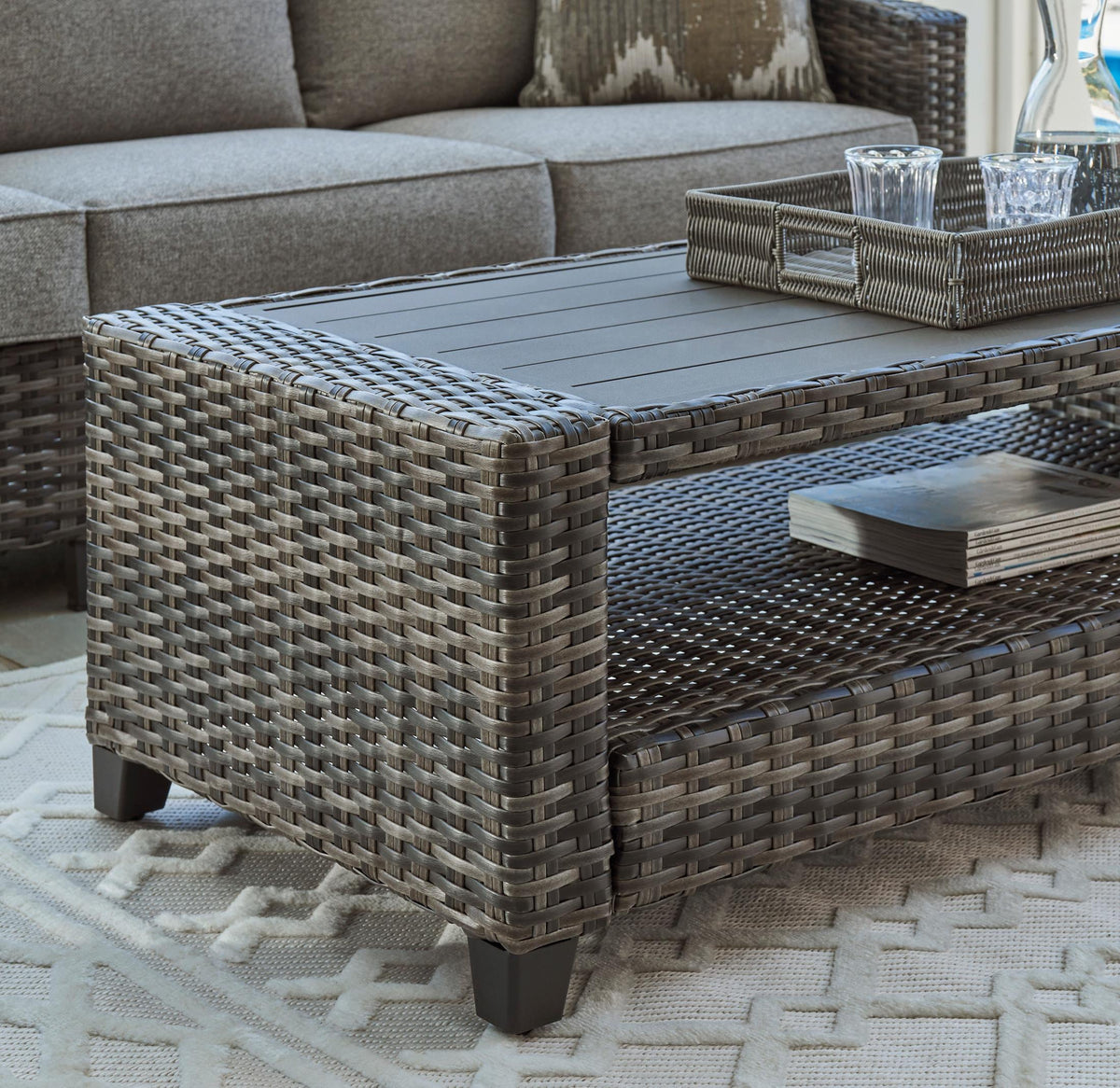 Ashley Oasis Court 4-Piece Outdoor Set