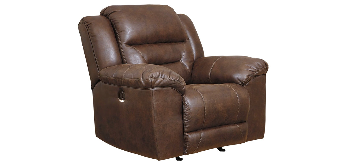 Stoneland Power Rocker Recliner Chocolate