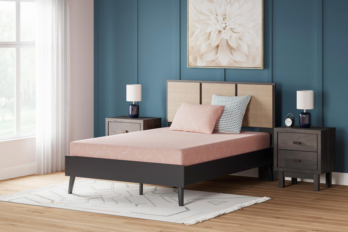iKidz Coral Mattress and Pillow Twin