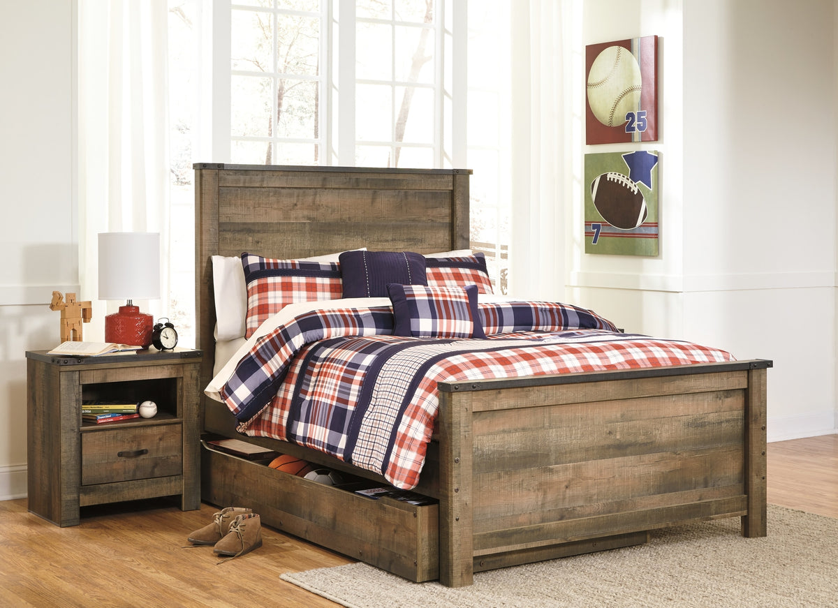 Trinell 2-Drawer Nightstand