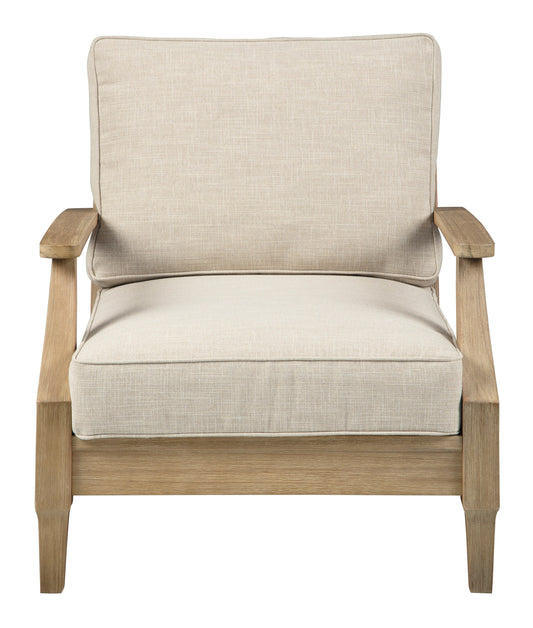 Ashley Clare View Lounge Outdoor Patio Chair with Cushion