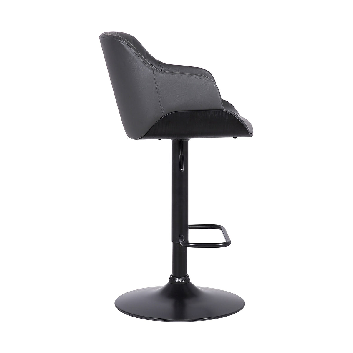 Toby Adjustable Height Swivel Bar Stool