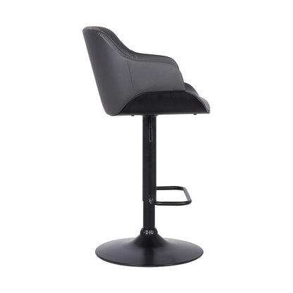 Toby Adjustable Height Swivel Bar Stool