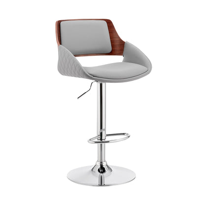 Colby Adjustable Bar Stool Gray