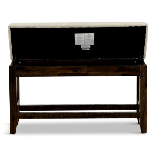 Solomon Counter Height Storage Dining Bench - alternate view