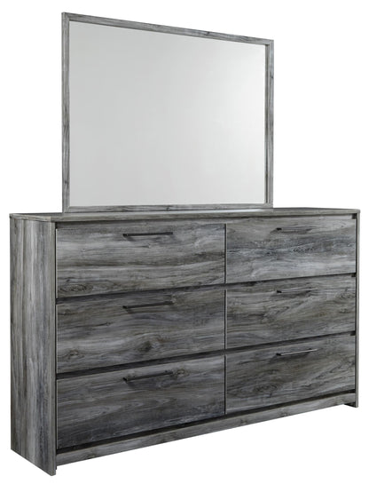 Baystorm Dresser And Mirror Gray