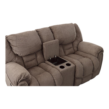 Solana Power Reclining Console Loveseat