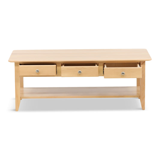 Stratford Cocktail Table with Drawer and Shelf - alternate view