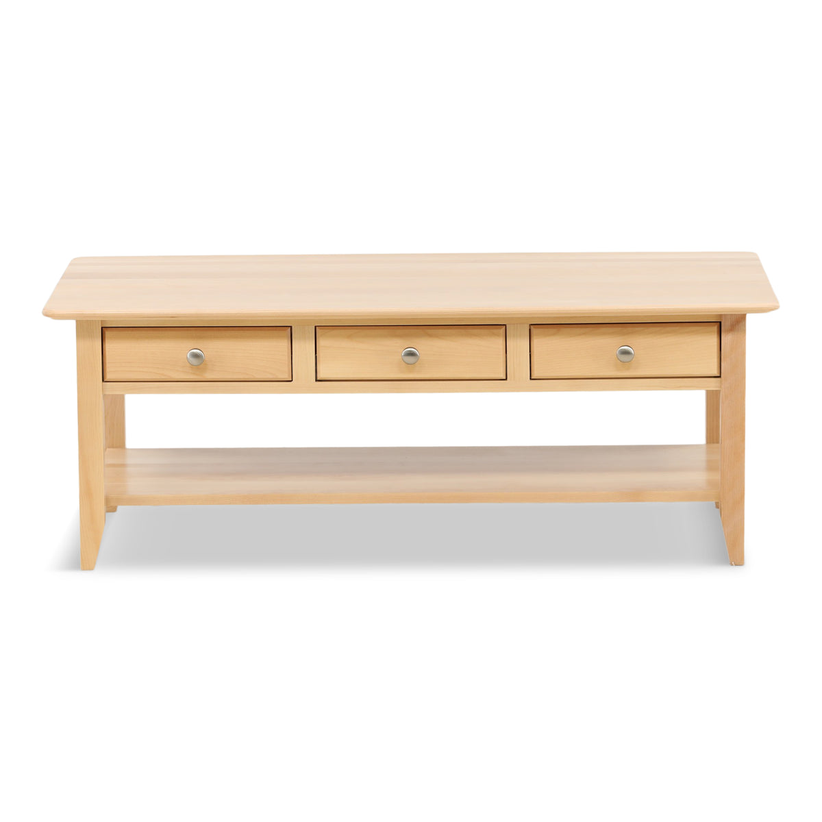 Stratford Cocktail Table with Drawer and Shelf