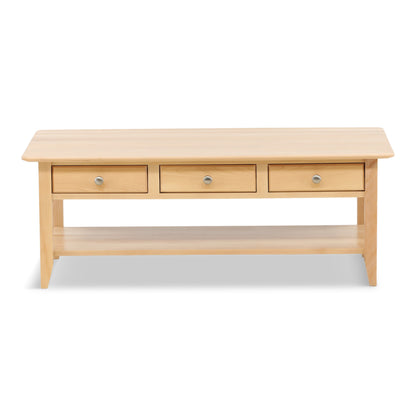 Stratford Cocktail Table with Drawer and Shelf