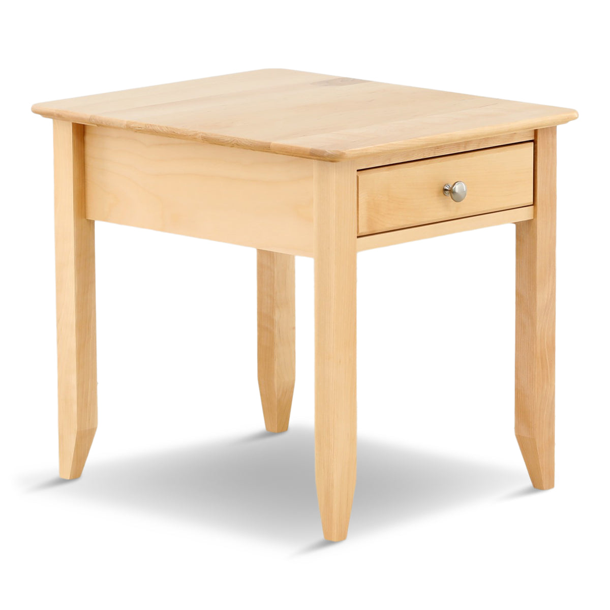 Stratford End Table with Drawer and Shelf