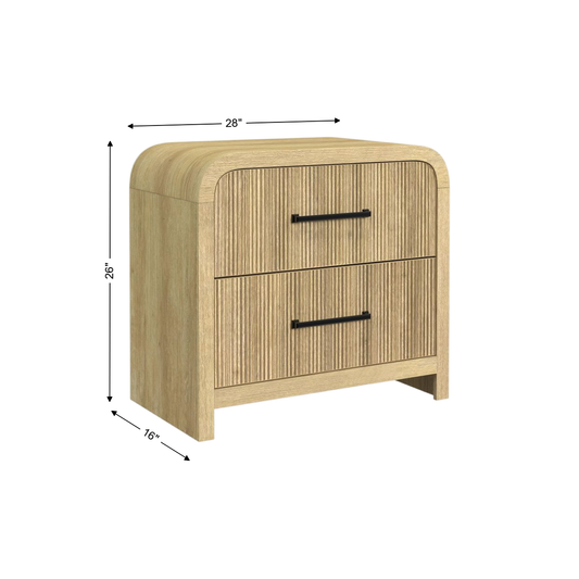 Caroline Nightstand - alternate view