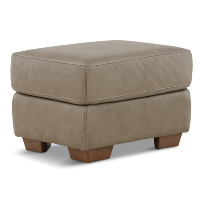 Camy Leather Ottoman