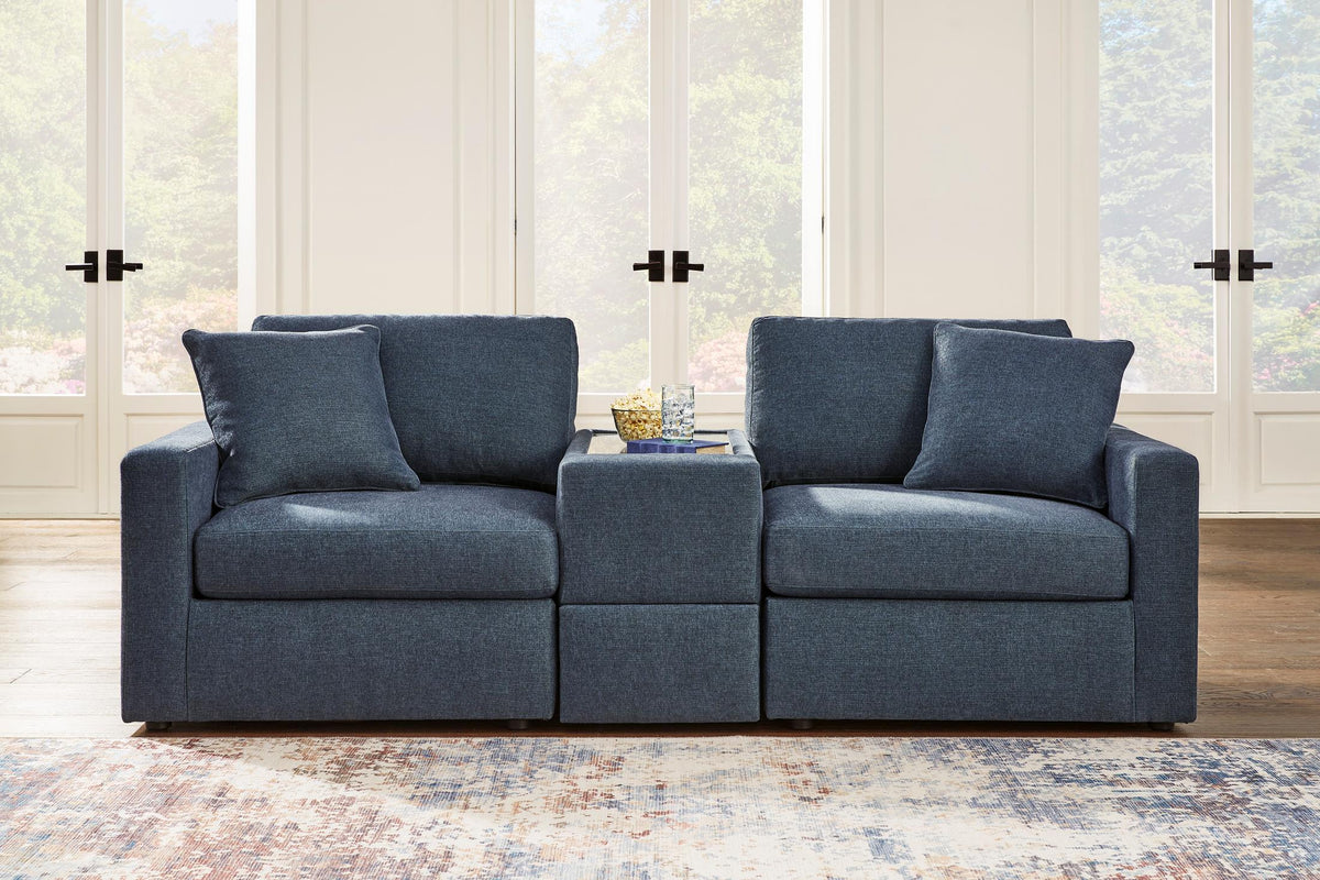 Modmax 3-Piece Loveseat with Console Ink