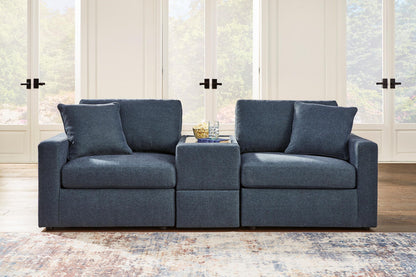 Modmax 3-Piece Loveseat with Console Ink