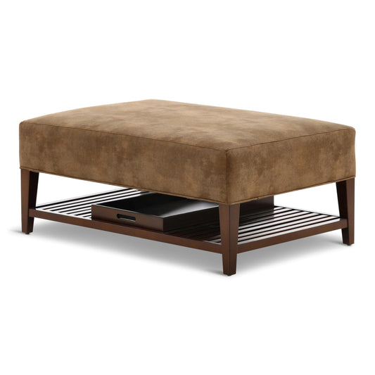 Hastings Large Ottoman with Tray - alternate view