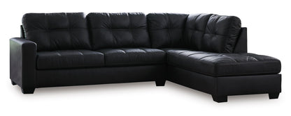 Barlin Mills 2-Piece Right-Facing Sectional with Chaise Carbon