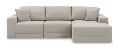 Ashley Next-Gen Gaucho 3-Piece Sectional Sofa with Chaise Right-Facing