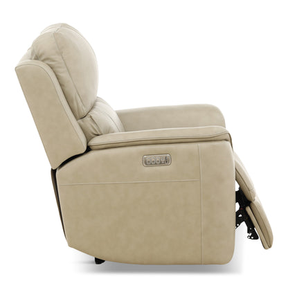 Flexsteel Karson Leather Power Recliner