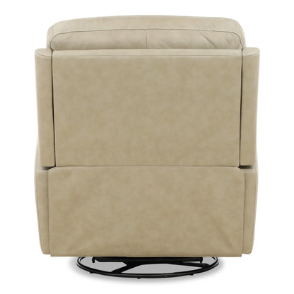 Flexsteel Karson Leather Power Swivel Glider Recliner