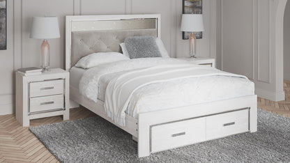 Ashley Altyra King Upholstered Storage Bed