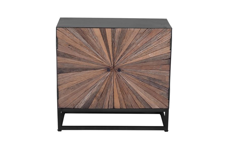 Aria Two Door Accent Cabinet Natural