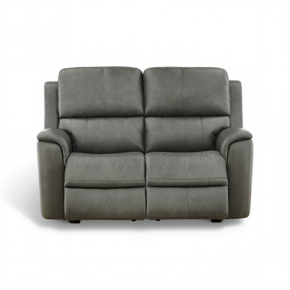 Flexsteel Grayson Leather Power Loveseat