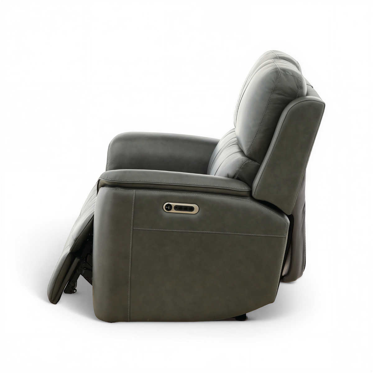 Flexsteel Grayson Leather Power Loveseat