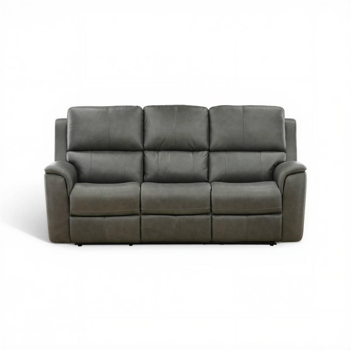 Flexsteel Grayson Leather power Sofa with Drop Down Table