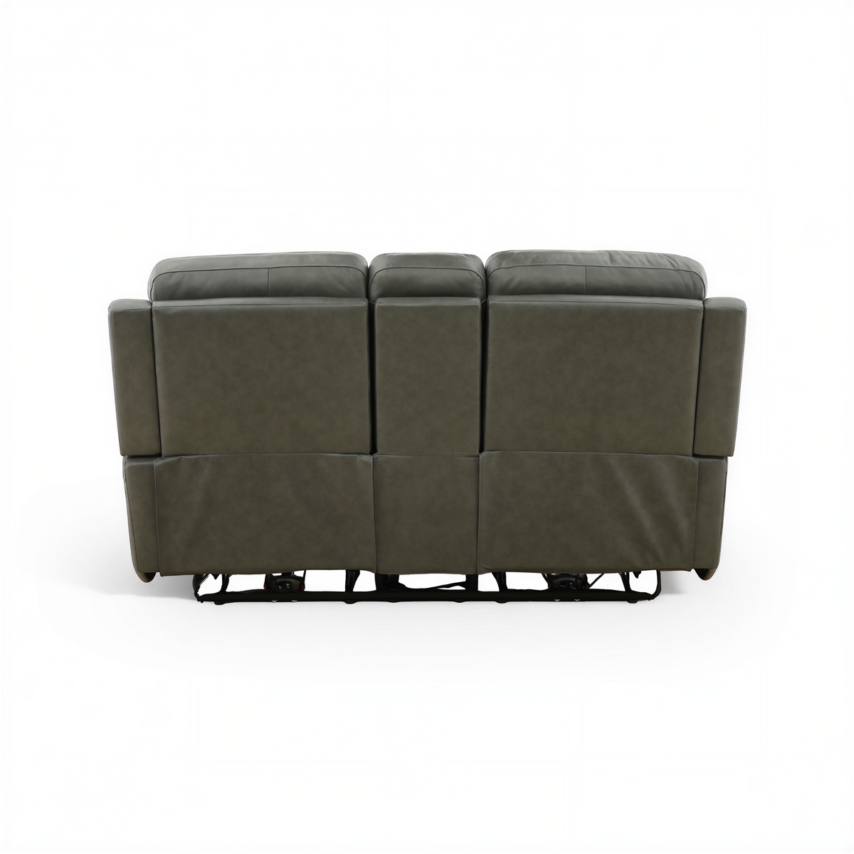 Flexsteel Grayson Leather Power Reclining Console Loveseat