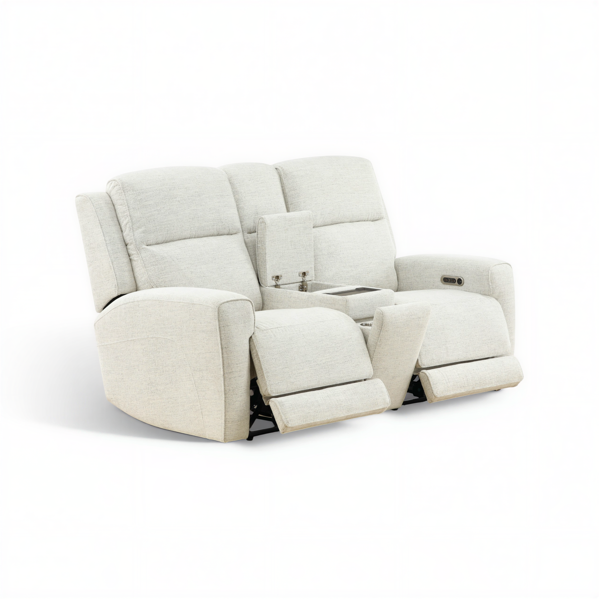 Flexsteel Draven Power Reclining Console Loveseat