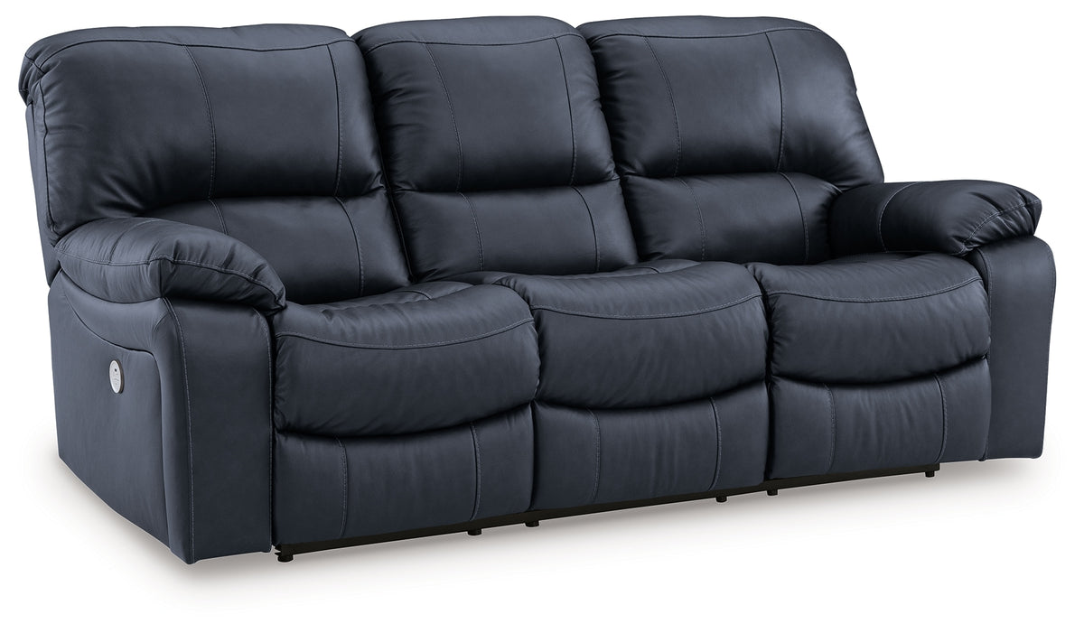 Leesworth Power Reclining Sofa Ocean