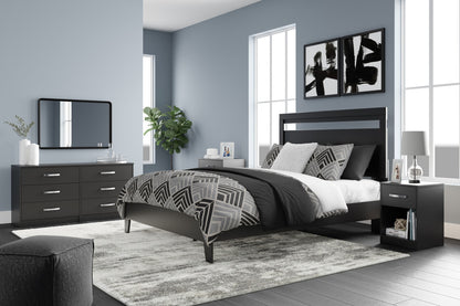 Flannia One Drawer Nightstand