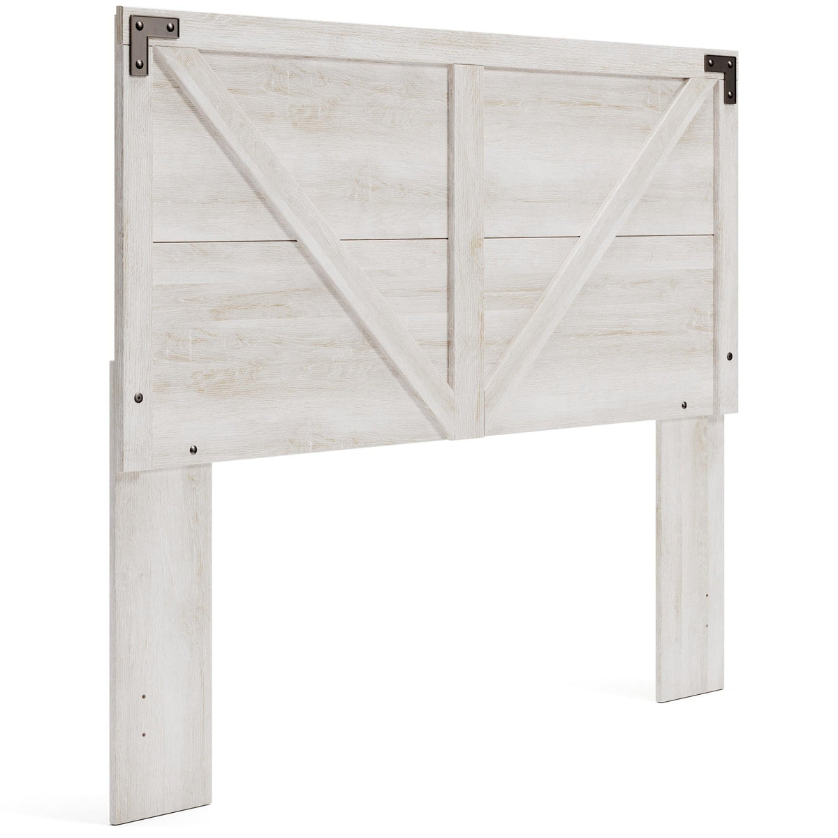 Shawburn Queen Crossbuck Panel Headboard Whitewash