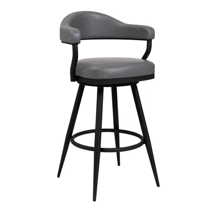 Amador 26" Counter Height Barstool Gray