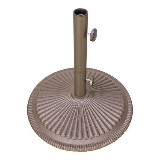 50lb Bronze Outdoor Umbrella Base - alternate view