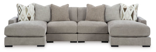 Aslan Court 4-Piece Sofa Pit Sectional