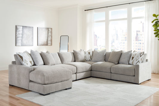 Aslan Court 6-Piece Sectional with Chaise - alternate view